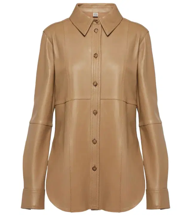 Toteme Leather shirt