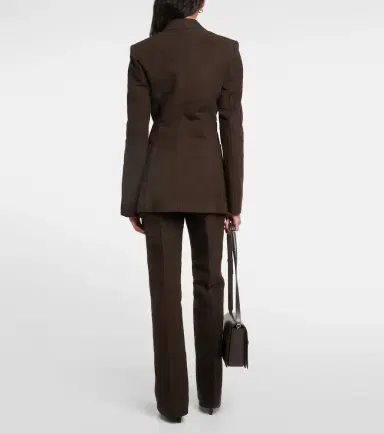 TOTEME Single-breasted cotton blazer | Thumbnail 3