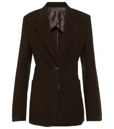 TOTEME Single-breasted cotton blazer | Thumbnail 1