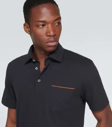 Zegna Cotton piqué polo shirt | Thumbnail 2