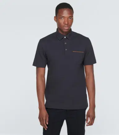 Zegna Cotton piqué polo shirt | Thumbnail 3
