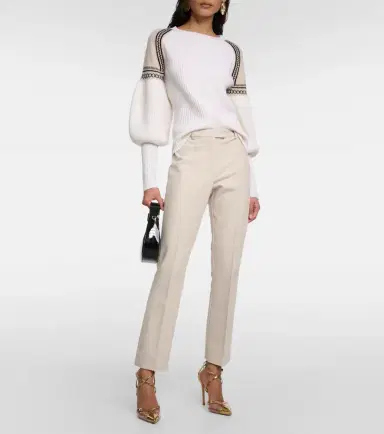 'S Max Mara Fatina cropped straight pants | Thumbnail 3