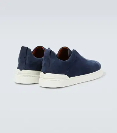 Zegna Triple Stitch suede sneakers | Thumbnail 4
