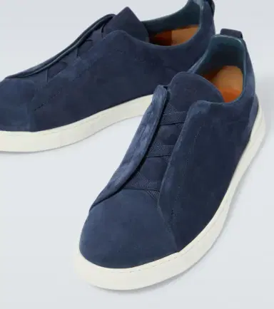 Zegna Triple Stitch suede sneakers | Thumbnail 5