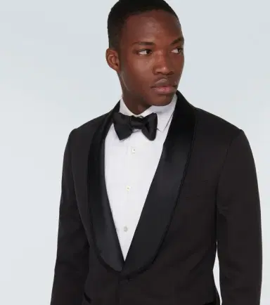 Brunello Cucinelli Single-breasted silk tuxedo jacket | Thumbnail 5 Brunello Cucinelli Single-breasted silk tuxedo jacket | Thumbnail 5