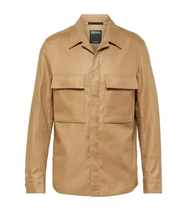 Linen overshirt
