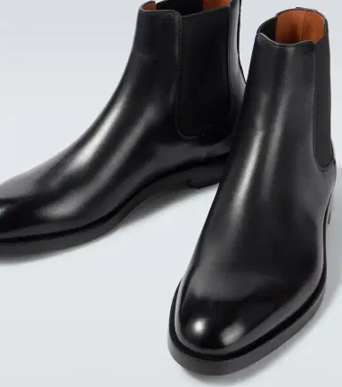Zegna Leather Chelsea boots | Thumbnail 2