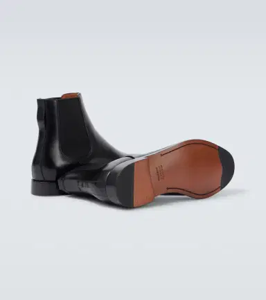 Zegna Leather Chelsea boots | Thumbnail 3