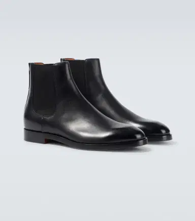 Zegna Leather Chelsea boots | Thumbnail 6