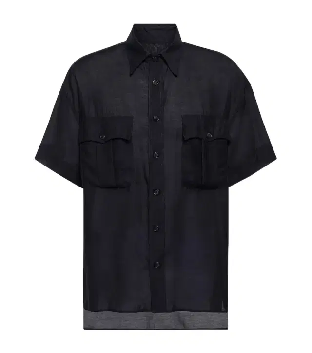 Giorgio Armani Jersey bowling shirt