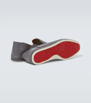Christian Louboutin Espadon leather-trimmed jacquard espadrilles | Thumbnail 6 Christian Louboutin Espadon leather-trimmed jacquard espadrilles | Thumbnail 6