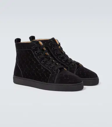 Christian Louboutin Louis suede high-top sneakers | Thumbnail 2 Christian Louboutin Louis suede high-top sneakers | Thumbnail 2