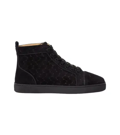 Christian Louboutin Louis suede high-top sneakers | Thumbnail 1 Christian Louboutin Louis suede high-top sneakers | Thumbnail 1