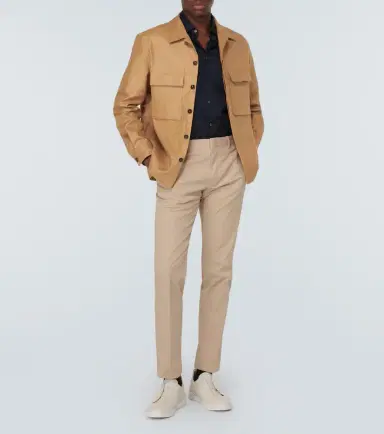 Zegna Cotton Oxford shirt | Thumbnail 3
