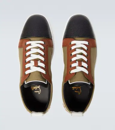 Christian Louboutin Fun Louis Junior leather and canvas sneakers | Thumbnail 2 Christian Louboutin Fun Louis Junior leather and canvas sneakers | Thumbnail 2