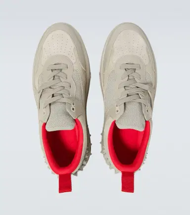 Christian Louboutin Astroloubi leather and suede sneakers | Thumbnail 2 Christian Louboutin Astroloubi leather and suede sneakers | Thumbnail 2