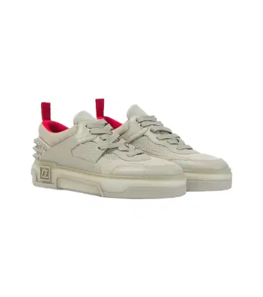 Christian Louboutin Astroloubi leather and suede sneakers | Thumbnail 1 Christian Louboutin Astroloubi leather and suede sneakers | Thumbnail 1