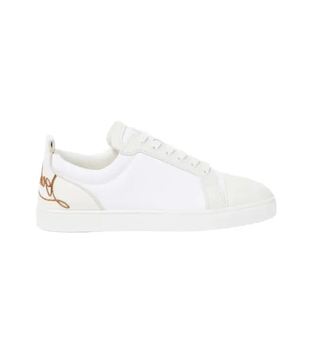 Christian Louboutin Fun Louis Junior leather sneakers