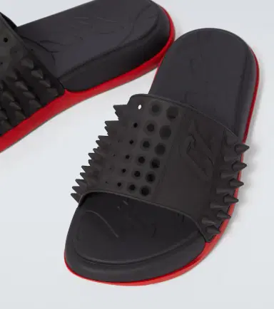 Christian Louboutin Take It Easy spiked slides | Thumbnail 5