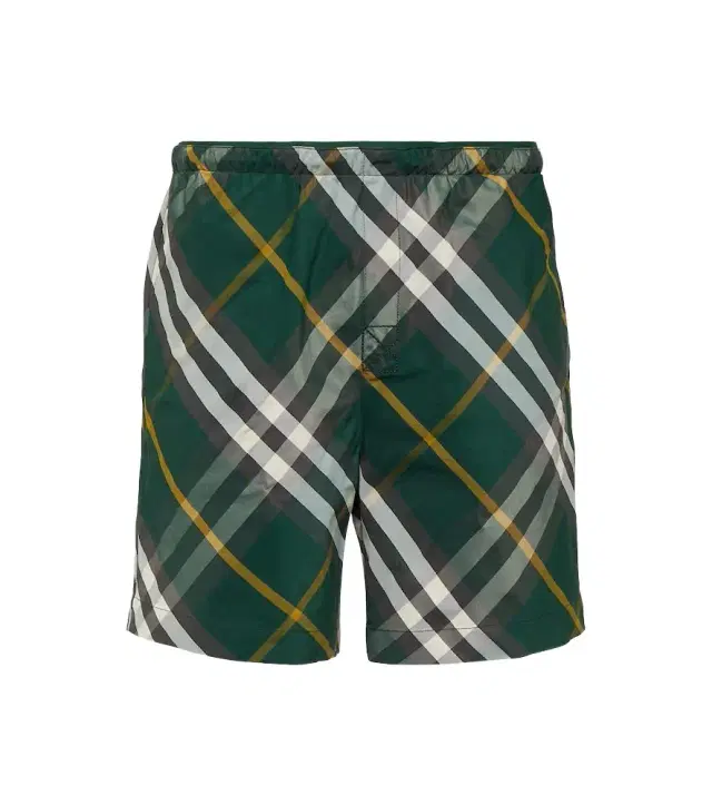 Burberry Check swim trunks