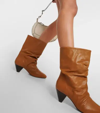 Isabel Marant Reachi leather ankle boots | Thumbnail 5