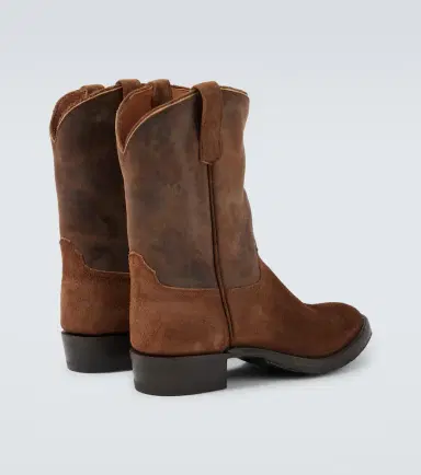 RRL Suede and leather cowboy boots | Thumbnail 3 RRL Suede and leather cowboy boots | Thumbnail 3