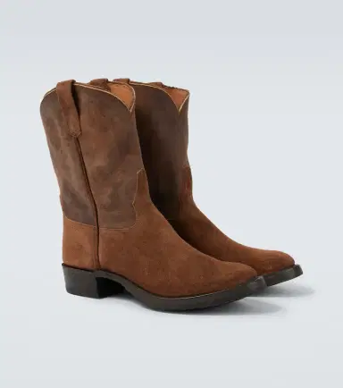 RRL Suede and leather cowboy boots | Thumbnail 4 RRL Suede and leather cowboy boots | Thumbnail 4