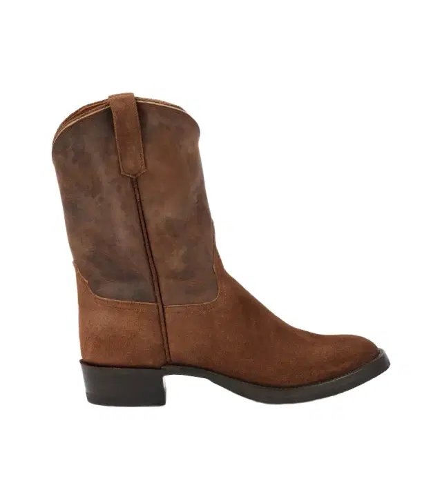 RRL Suede and leather cowboy boots