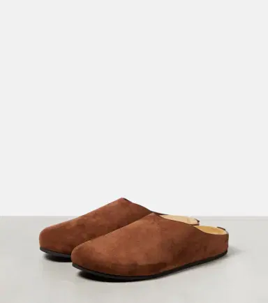 The Row Hugo suede mules | Thumbnail 3