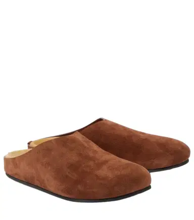 The Row Hugo suede mules | Thumbnail 1