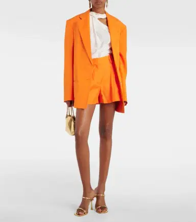 Stella McCartney High-rise shorts | Thumbnail 4 Stella McCartney High-rise shorts | Thumbnail 4