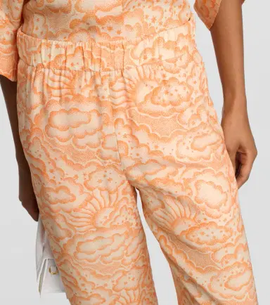 Stella McCartney Mid-rise silk pants | Thumbnail 3