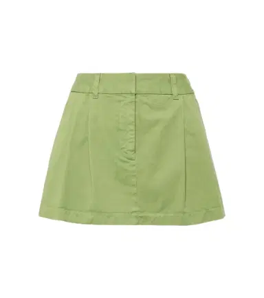 Stella McCartney Cotton canvas miniskirt | Thumbnail 1 Stella McCartney Cotton canvas miniskirt | Thumbnail 1