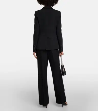 Stella McCartney Single-breasted wool blend blazer | Thumbnail 5 Stella McCartney Single-breasted wool blend blazer | Thumbnail 5