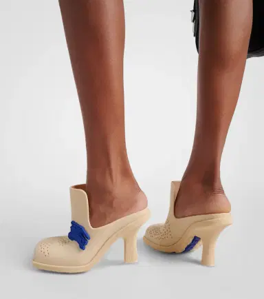 Burberry Highland rubber mules | Thumbnail 3