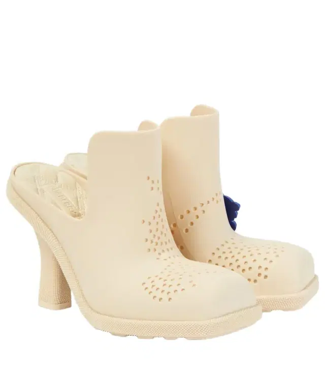 Burberry Highland rubber mules
