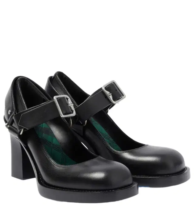 Burberry 85 leather pumps