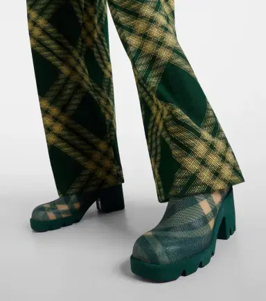 Burberry Check 65 ankle boots | Thumbnail 2