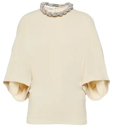 Stella McCartney Oversized cady top | Thumbnail 1 Stella McCartney Oversized cady top | Thumbnail 1