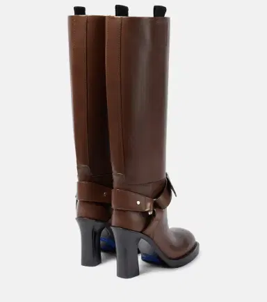 Burberry 100 leather knee-high boots | Thumbnail 5