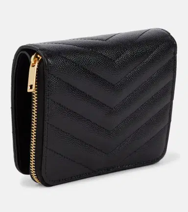 Saint Laurent Cassandre matelassé leather wallet | Thumbnail 2