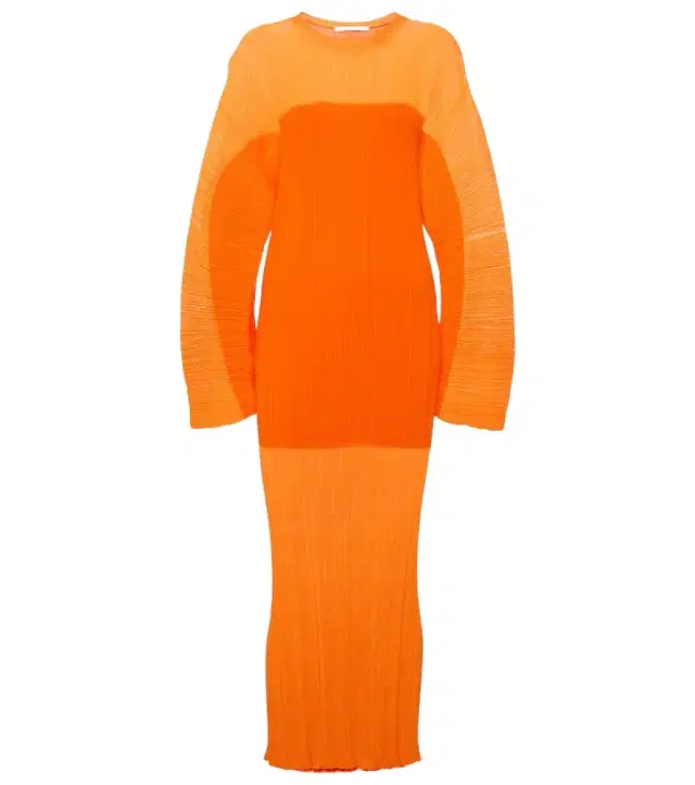 Stella McCartney Plissé midi dress