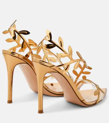 Gianvito Rossi Flavia mirrored leather pumps | Thumbnail 3