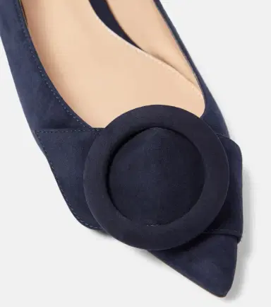 Gianvito Rossi Camden suede ballet flats | Thumbnail 6