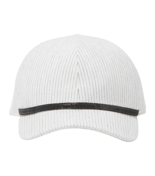 Brunello Cucinelli Linen and cotton baseball cap