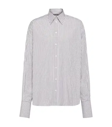 Dolce & Gabbana Striped cotton poplin shirt | Thumbnail 1 Dolce & Gabbana Striped cotton poplin shirt | Thumbnail 1