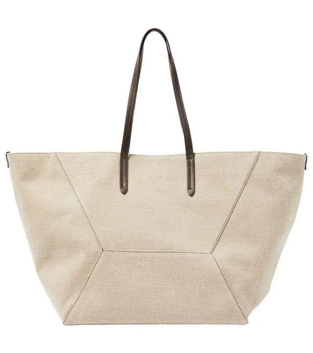 Brunello Cucinelli Large canvas tote bag