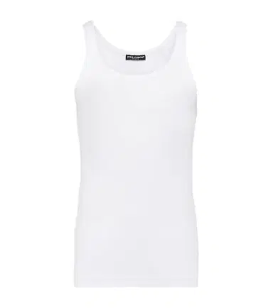 Dolce & Gabbana Cotton jersey tank top | Thumbnail 1