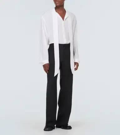 Dolce & Gabbana Wool-blend straight pants | Thumbnail 2 Dolce & Gabbana Wool-blend straight pants | Thumbnail 2