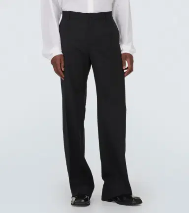 Dolce & Gabbana Wool-blend straight pants | Thumbnail 3 Dolce & Gabbana Wool-blend straight pants | Thumbnail 3